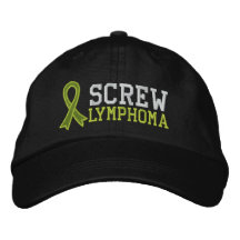 Screw Lymphoma Baseball Cap