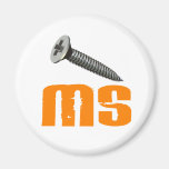 Screw MS 1 Multiple Sclerosis Magnet