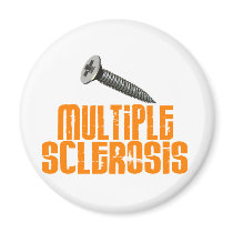 SCREW Multiple Sclerosis 1 magnets by awarenessgifts SCREW Multiple Sclerosis 1 magnets