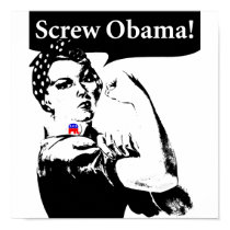 Screw Obama! posters