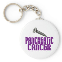 SCREW Pancreatic Cancer 1 Keychain