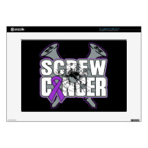 Screw Pancreatic Cancer Skins For 15" Laptops