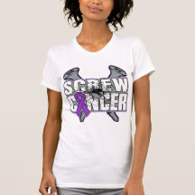 Screw Pancreatic Cancer T Shirt