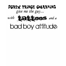 screw prince charming, give me the guy..., with... t-shirts by A5THOFBECCA screw prince charming, give me the guy..., with... t-shirts