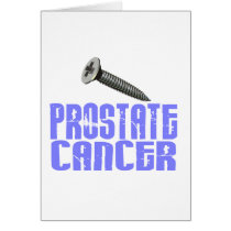 SCREW Prostate Cancer 1 Greeting Card