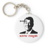 Screw Reagan Keychain