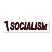 Screw Socialism bumper stickers by USPatriot63 Screw Socialism bumper stickers