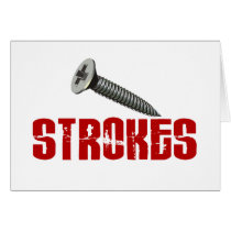 SCREW Strokes 1 Card