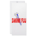 Screw Swine Flu Custom Rack Cards