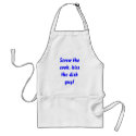 Screw the cook, kiss the dish guy! aprons by tphoenix8945 Screw the cook, kiss the dish guy! aprons