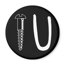 Screw U magnet
