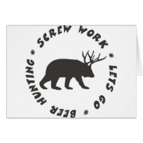 screw work beer hunting cards by 9fingersmoore screw work beer hunting cards