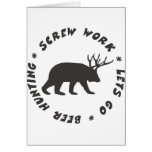 screw work beer hunting cards
