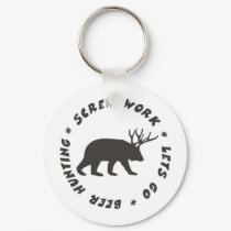 screw work beer hunting keychains by 9fingersmoore screw work beer hunting keychains