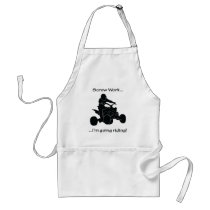 Screw Work...Going Riding Aprons