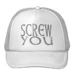 Screw You With Screws Hat