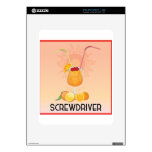 Screwdriver Decal For iPad