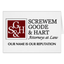 Screwem Goode & Hart cards