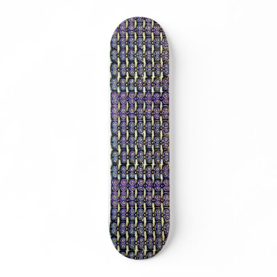 Screws blue and purple custom skateboard by TrevorStar
