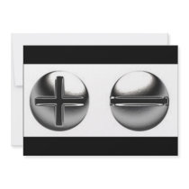 Screws Personalized Announcements