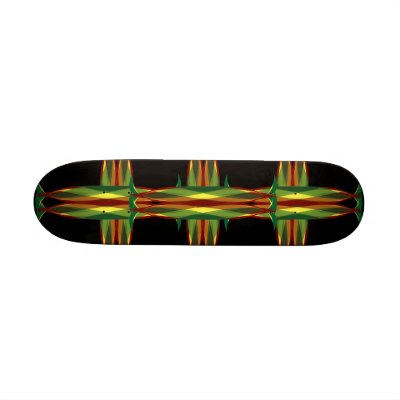 Cheap Skate on Screwy Bob Martian Ska Cheap Skate Colors Custom Skateboard From