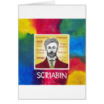 Scriabin Greeting Card