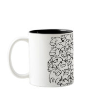 Scribble Cow Mug