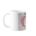 scribble face, DADDY'S CUP mugs