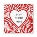 Scribbleprint Heart Border Magnet Template by scribbleprints Scribbleprint Heart Border Magnet Template