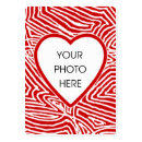 Scribbleprint Heart Photo Card Business Card Templates