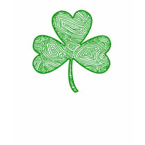 Scribbleprint Shamrock t-shirts by scribbleprints Scribbleprint Shamrock t-shirts