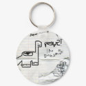 Scribbles keychains by JayeeMerrill Scribbles keychains