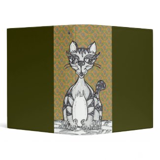 Scribby Cat 21 binder