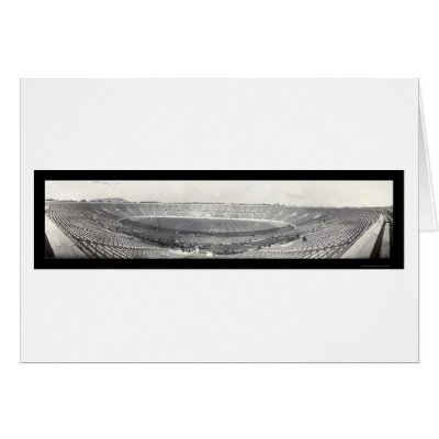Scrimmage at Yale Bowl Photo 1914 Cards by lc_panoramicphotos