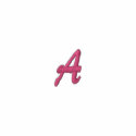 Script-Letter A embroidered shirts