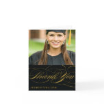 SCRIPT THANKS | GRADUATION THANK YOU CARD