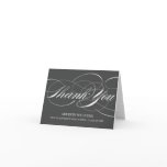 SCRIPT THANKS | GRADUATION THANK YOU CARD