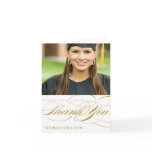 SCRIPT THANKS | GRADUATION THANK YOU CARD