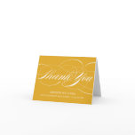 SCRIPT THANKS | GRADUATION THANK YOU CARD