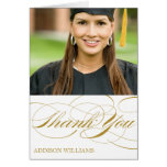 SCRIPT THANKS | GRADUATION THANK YOU CARD
