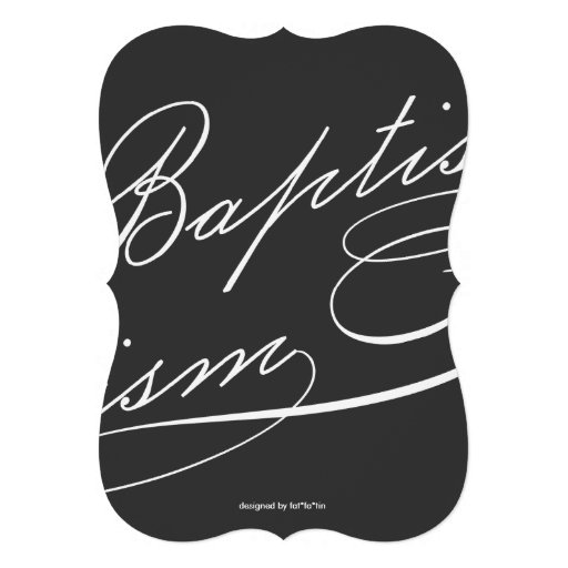 Scripted Baptism Rosary Cross Boy Silver Photo Personalized Announcement