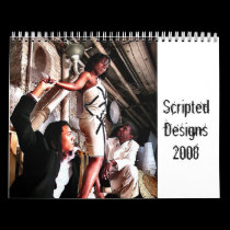 Scripted Designs 2008 *Calendar calendars