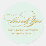SCRIPTED | WEDDING THANK YOU FAVOR LABEL stickers