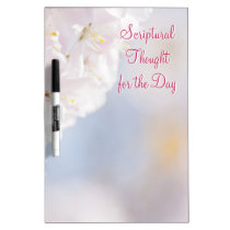 Scriptural Thought for the Day dry erase boards