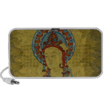 Scripture Buddh Doodle Speaker Maple Leaf Backgr speakers