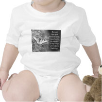 SCRIPTURE PSALM 63:7 W/ BUTTERFLIES TSHIRTS