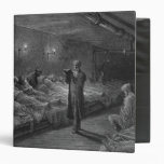 Scripture Reader in a Night Refuge 3 Ring Binders