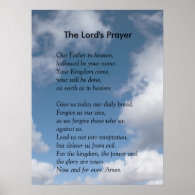 Scripture Template - The Lord's Prayer Print