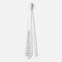 Scripture Wear tie, Christmas white - Luke 2:9-14