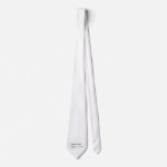 Scripture Wear tie, white - Jesus wept. John 11:35